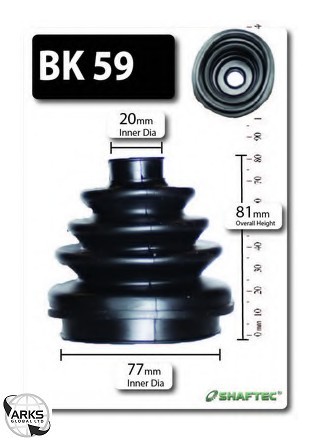 Shaftec boot kit bk59 - boot,