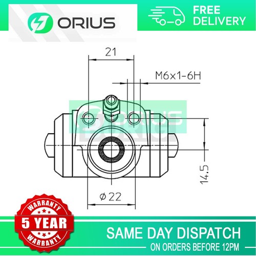 Wheel brake cylinder - wheel,