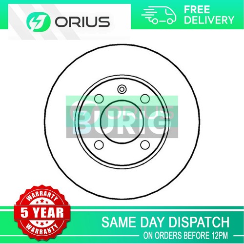 Brake disc front orius - brake,