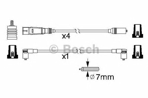 New ignition cable lead kit - ignition,