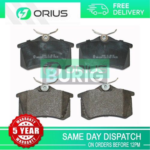 Brake pads set rear - set, orius