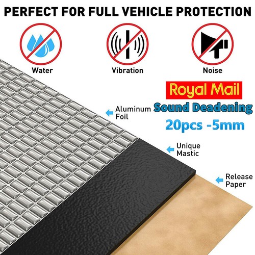 Sheets sound deadening - 20,
