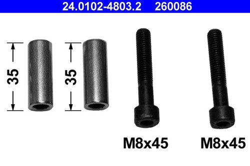 Guide sleeve kit brake - kit,,