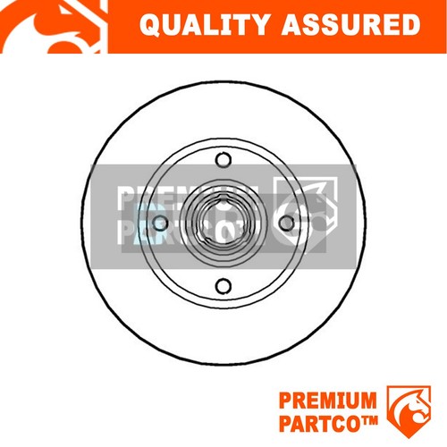 Premium rear brake - rear, disc